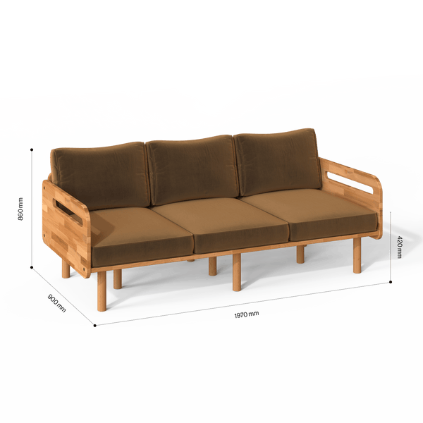 Camren Three Seat Sofa