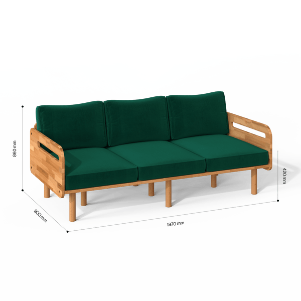 Camren Three Seat Sofa