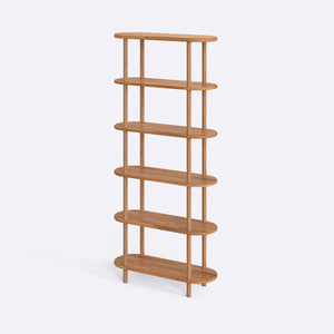 Kaer 6 Bookcase – 31" x 11" (80 x 28 cm)