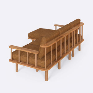 Lore Two Seat with Right Chaise