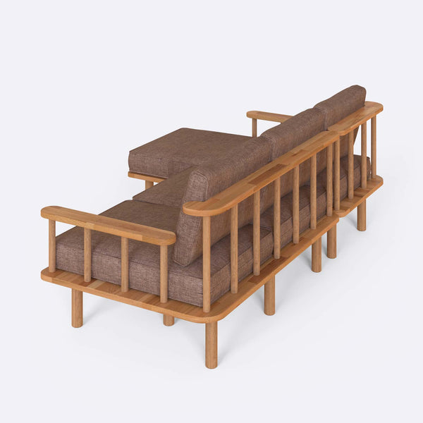 Lore Two Seat with Right Chaise