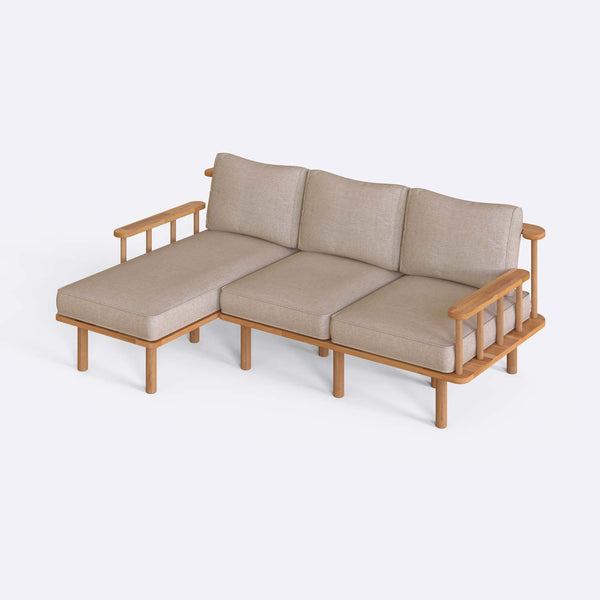 Lore Two Seat with Right Chaise