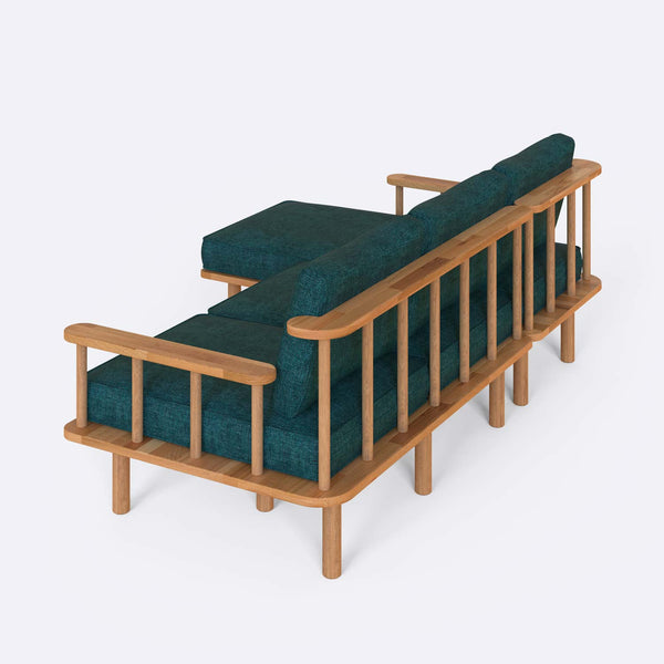 Lore Two Seat with Right Chaise