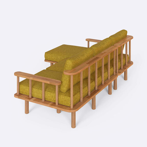 Lore Two Seat with Right Chaise