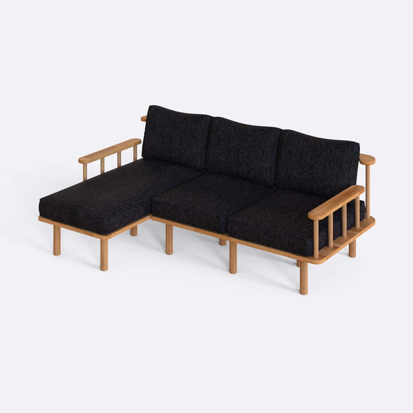 Lore Two Seat with Right Chaise