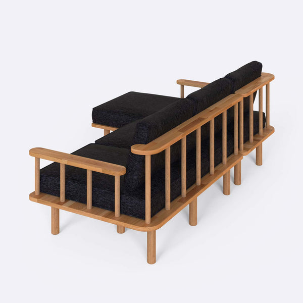 Lore Two Seat with Right Chaise