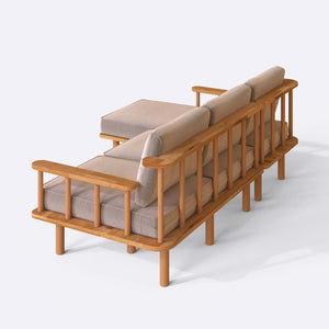 Lore Two Seat with Right Chaise