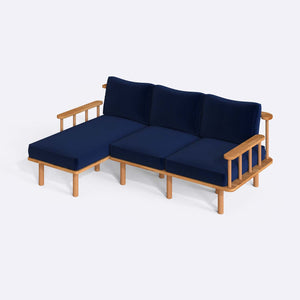 Lore Two Seat with Right Chaise