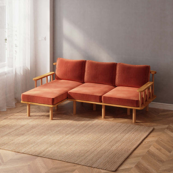 Lore Two Seat with Right Chaise