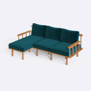 Lore Two Seat with Right Chaise