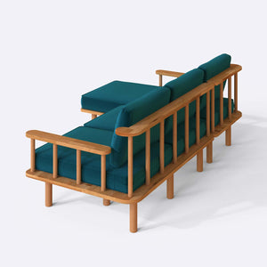 Lore Two Seat with Right Chaise