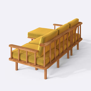 Lore Two Seat with Right Chaise