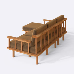 Lore Two Seat with Right Chaise