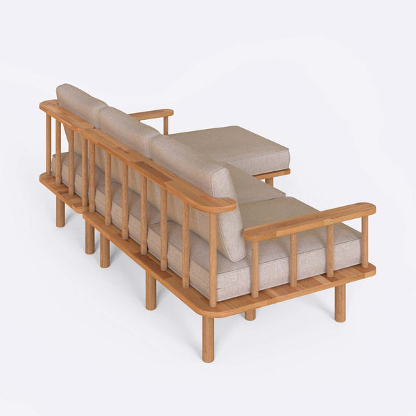 Lore Two Seat with Left Chaise