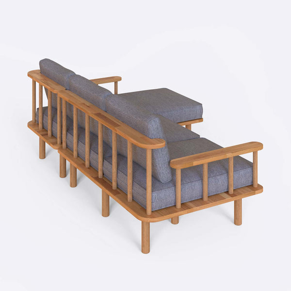 Lore Two Seat with Left Chaise
