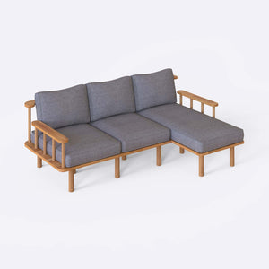 Lore Two Seat with Left Chaise