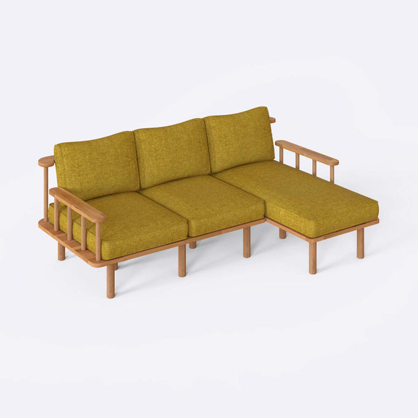 Lore Two Seat with Left Chaise