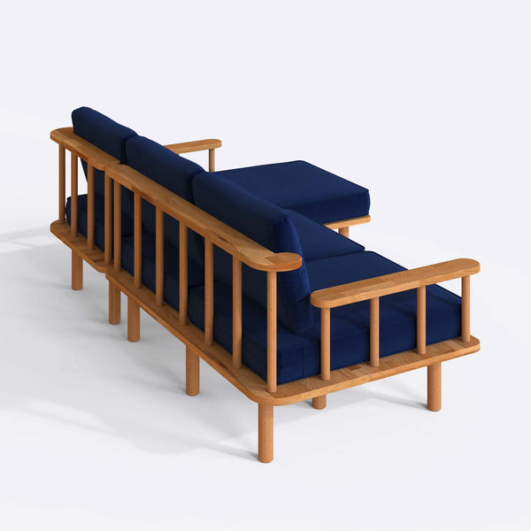 Lore Two Seat with Left Chaise