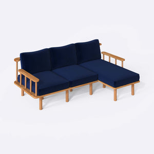 Lore Two Seat with Left Chaise