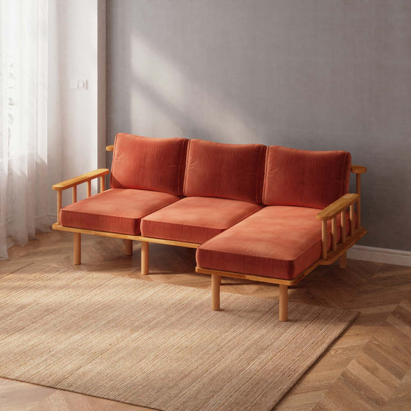 Lore Two Seat with Left Chaise