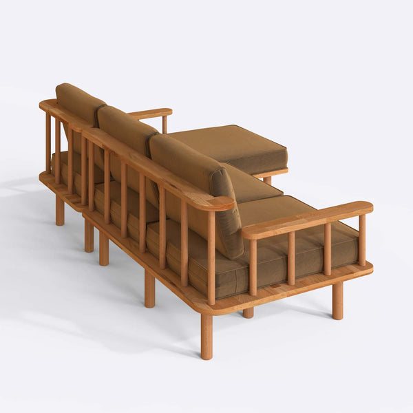Lore Two Seat with Left Chaise
