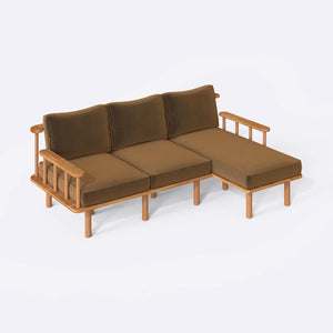 Lore Two Seat with Left Chaise
