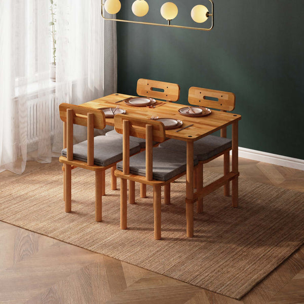 Reva Dining Table and Chair Set – 51" x 31" (130 x 78 cm)