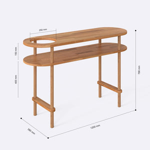 Fedy Console Table – 47" x 15" (120 x 38 cm)