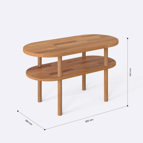 Regda Coffee Table – 31" x 15" (80 x 38 cm)