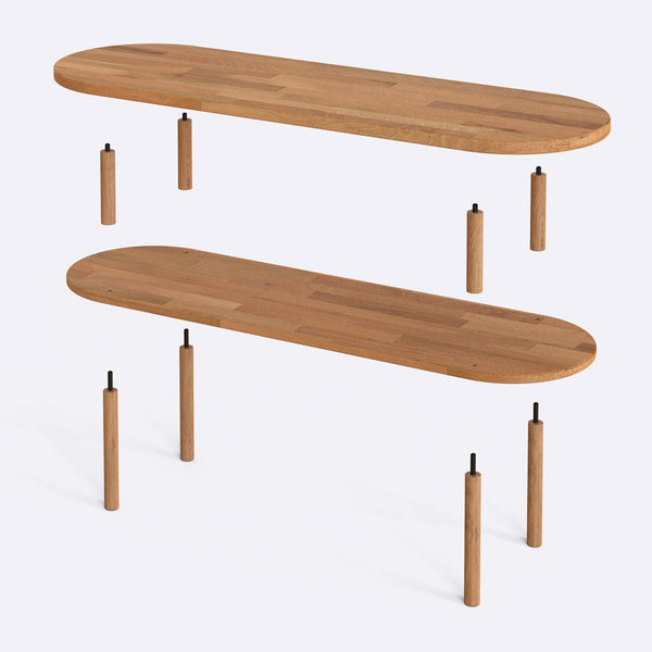 Regda Coffee Table – 47" x 15" (120 x 38 cm)