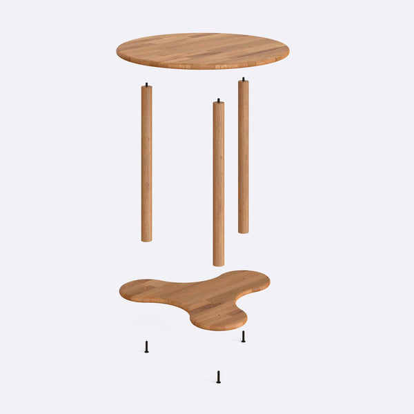 Fei Dining Table – 31" x 31" (78 x 78 cm)