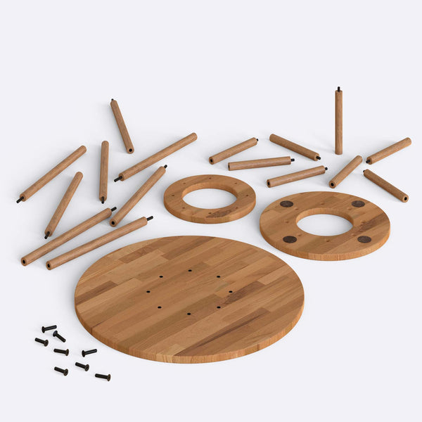 Well Dining Table - 31" x 31" (78 x 78 cm)