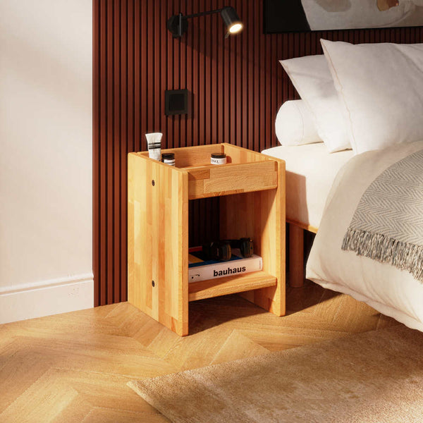 Tera Bedside Table – 15" x 15" (38 x 38 cm)