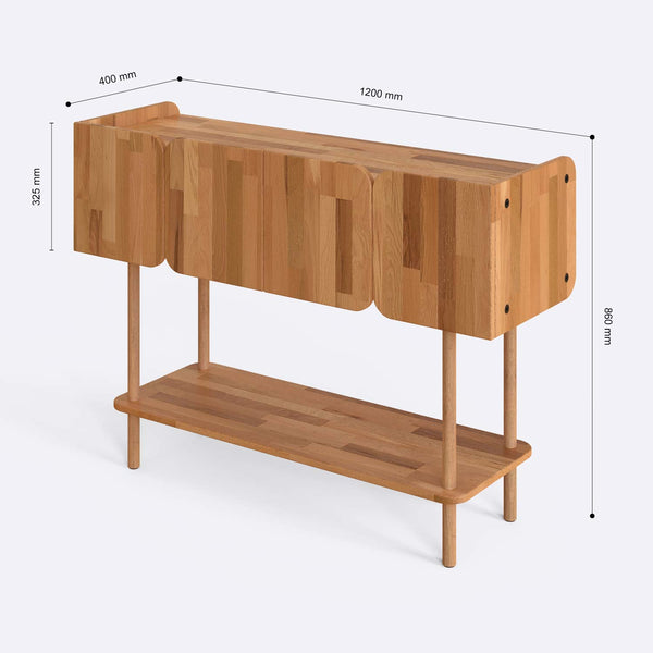 Pare Console Table – 47" x 16" (120 x 40 cm)