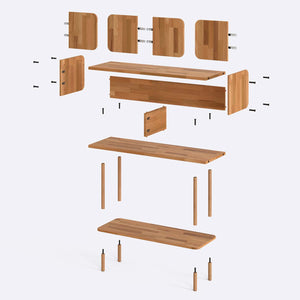 Pare Console Table – 47" x 16" (120 x 40 cm)