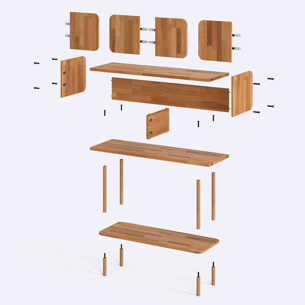 Pare Console Table – 47" x 16" (120 x 40 cm)