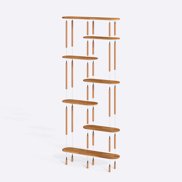 Sola 7 Bookcase – 47" x 11" (120 x 28 cm)