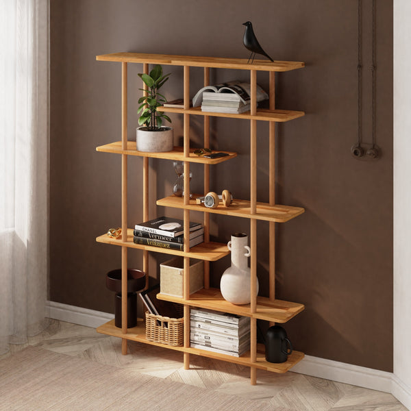 Goria 7 Bookcase – 47" x 11" (120 x 28 cm)