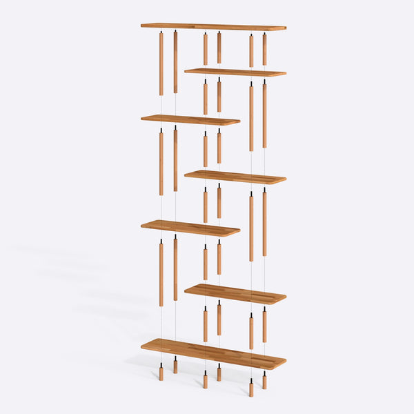 Goria 7 Bookcase – 47" x 11" (120 x 28 cm)