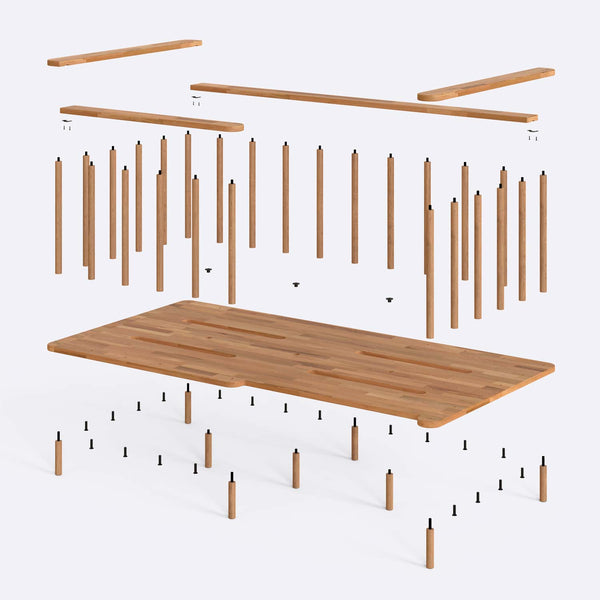 Lore Kids Bed Frame – 75" x 35" (190 x 90 cm)