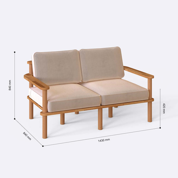 Bral Two Seat Sofa