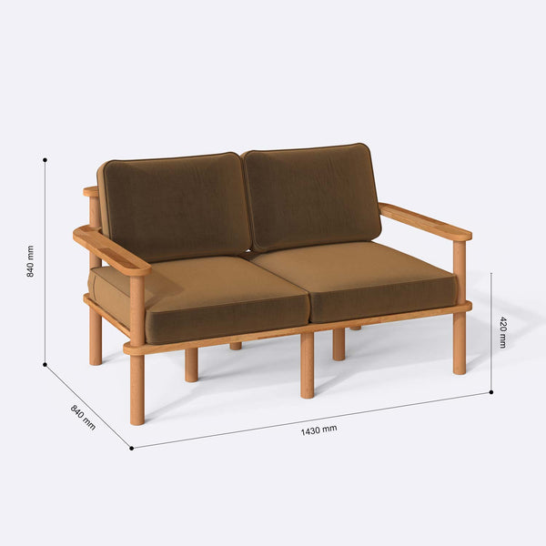 Bral Two Seat Sofa