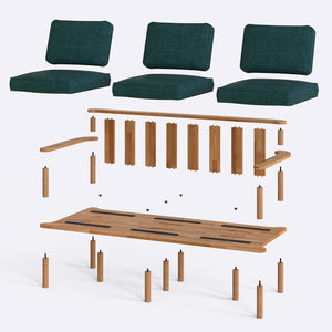 Bral Three Seat Sofa