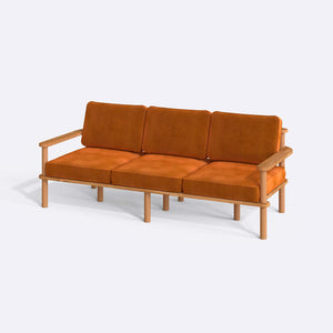 Bral Three Seat Sofa