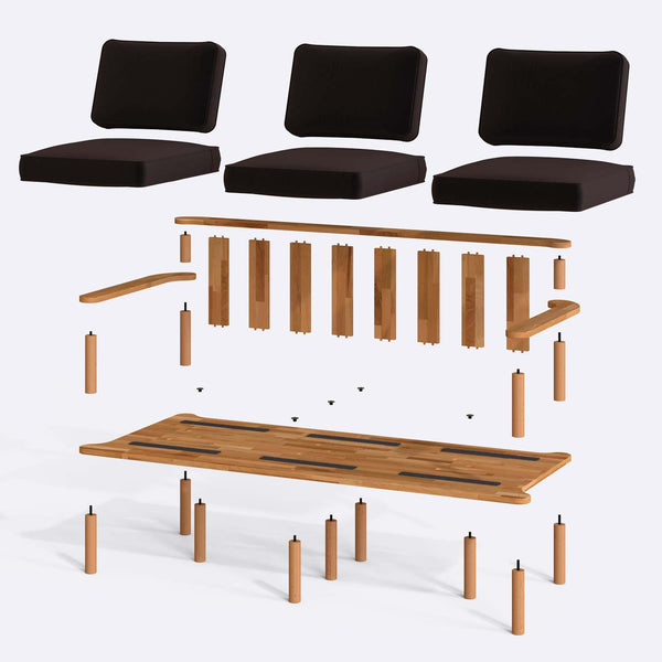 Bral Three Seat Sofa