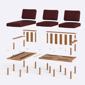 Bral Two Seat with Right Chaise