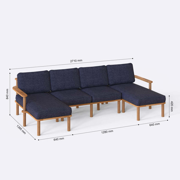 Bral U Shaped Sofa