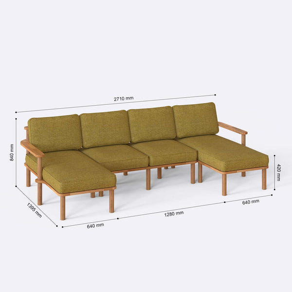 Bral U Shaped Sofa