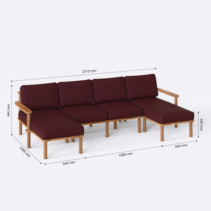 Bral U Shaped Sofa