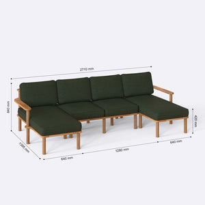 Bral U Shaped Sofa